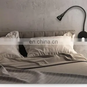 Energy Saving Aluminum Material Bed Led Lamp Snake Like Flexible Led Table Lamp Adjustable Arm Bed Reading Lamp thumbnail-4