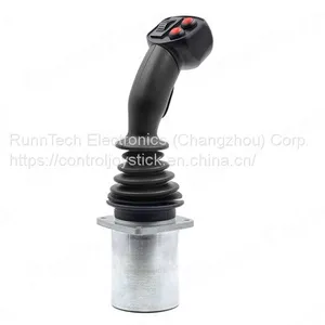 RunnTech 3-axis Mechanical Hold Joystick (3rd Axis is Hall Effect Thumbwheel Controller) thumbnail-1