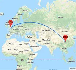 Air Freight - Air Cargo Charter Direct Flights From Chengdu (CTU) to London, UK thumbnail-1