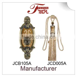 The New Rococo Style--Bronze and Golden,curtain Tassel Fringe,wholesale Tassels,tassel and Fringe thumbnail-4