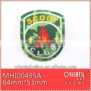 Iron-On and Sew- On Uniform Badges Embroidery Patch thumbnail-1