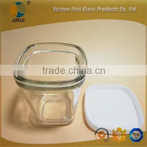 Glass Candle Jar With Plastic Cap Wholesale thumbnail-3
