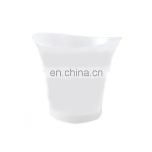 LED Ice Bucket 5L High Capacity, Drinks Ice Cooler Curve Design Bucket thumbnail-4