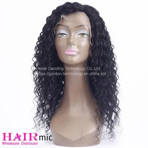 Natrual Color Long Curly Lace Front Human Hair Wig Wholesaler thumbnail-2