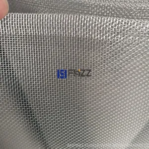 3.5ft×100ft 14×14 SS Finish Aluminium Woven Wire Mesh for Aluminium Screen Windows and Doors thumbnail-1