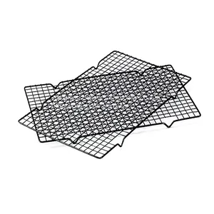 Baking Sheet and Rack Set - Aluminum Cookie Sheet Tray/Half Sheet Pan for Baking With Stainless Steel Oven Safe Cooling Rack thumbnail-4