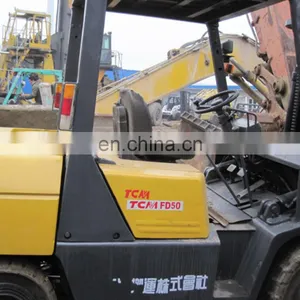 Used TCM FD50 Forklift,Cheap Forklift for Sale in Shanghai thumbnail-3