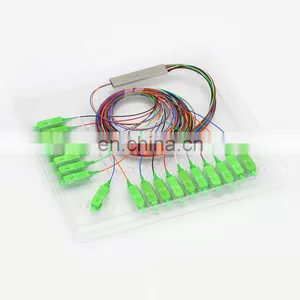 SC APC UPC Mini PLC Optical Splitter G657A 1*2/1*4/1*8/1*16/1*32/1*64 Plc Splitter thumbnail-2