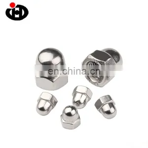 High Quality SS304 Stainless Steel DIN1587 Hex Domed Nuts thumbnail-3