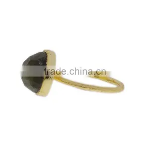 Labradorite Gemstone Silver Ring thumbnail-2