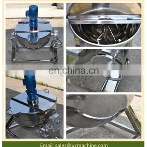Cake Mixer/baking Machine/mixing Machine Planetary Mixer Tiltable Jacket Kettle for Soup thumbnail-4