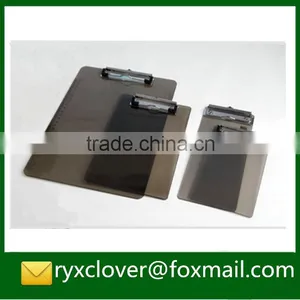 High Quality A4/A5/A6 Size Clear Eco-friendly PP Plastic Writing Clipbroad thumbnail-1
