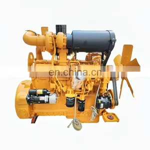 Hot Sale Brand New 6 Cylinders 4 STROKE 220hp SDEC Dongfeng SC11CB220 3306 C6121 Diesel Engine Used in Construction thumbnail-1
