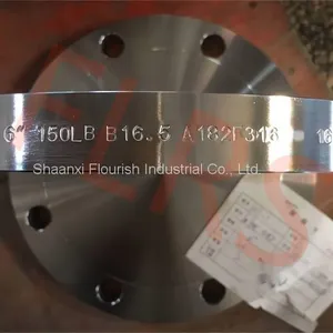 ps124071443-6_inch_forged_stainless_steel_pipe_blind_flanges_astm_a182_f316_asme_b16_5