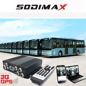 Vehicle Mobile DVR 720p 4CH HDD/SSD With GPS 3G 4G G-Sensor Wi-Fi thumbnail-4