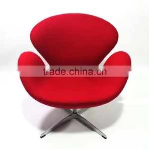 Fiberglass Arne Jacobsen Swivel Swan Armchair thumbnail-2