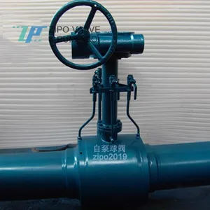 API6D Underground Fully Welded Ball Valve With Stem Extension thumbnail-1