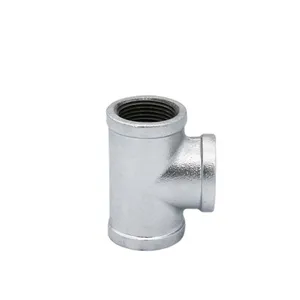 Malleable Iron Pipe Fittings 130 Equal Tee thumbnail-3