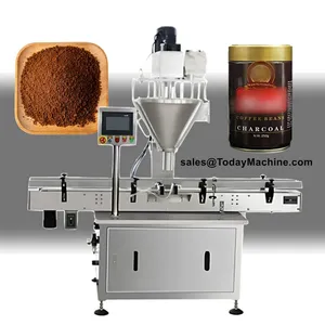 Automatic Spice Tea Powder Bottle Can Jar Filling Machine thumbnail-1
