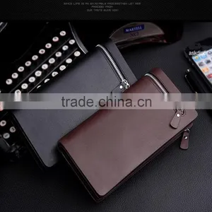 New Stylish Zipper Mobile Phone Bag Men's Wallet thumbnail-6