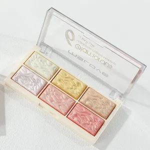 Cosmetic Highlighter Long Lasting Contour Oil Control High Shine Highlighter Face Makeup Blush thumbnail-1