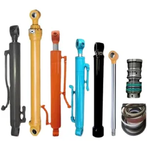 Construction Machinery Parts CAT E312 Excavator Arm Boom Bucket Stick Hydraulic Cylinder Verin Hydraulique thumbnail-1