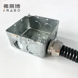 Fleibo Non-Galvanized Metal Hose Fittings Waterproof and Dustproof Inner Wire Fittings PG9 thumbnail-5