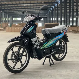 2025 110CC/125CC Gasoline 4 Stroke Bottom Bone Bike Motorcycle Wave Cub Motorcycle Bent Beam Motorcycle Underbone Scooter thumbnail-4