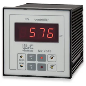 MV 7615 ORP Controller, ±1500mV Display Range, 0-20mA Analog Output, 220V Control Relays, Adjustable Sensitivity thumbnail-1
