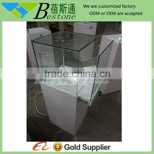 Pure White Unique Wooden Display Stand for Jewelry thumbnail-1