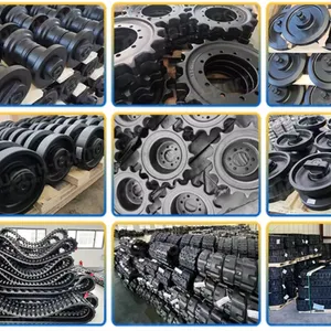High Quality Excavator Undercarriage Parts Track Link E70B E200B E302 E303.5 E304 E308 TRACK ROLLER SPROCKET Track Shoe Group Assembly thumbnail-2