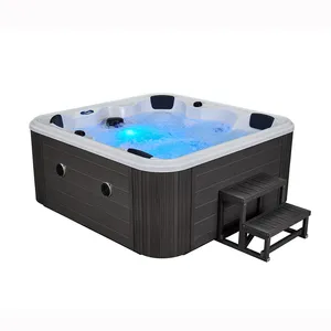 Stain Resistant Whirlpool Bathtub-BhutanBuilt-incirculationsystemkeepsthewaterflowing thumbnail-3