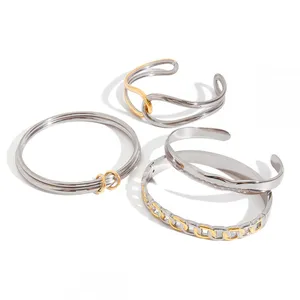 Scratch Resistant Stainless Steel Bracelet With Titanium Nitride Barrier thumbnail-1