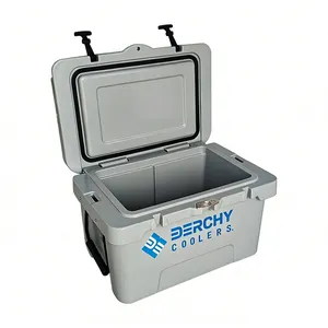 Marine Cooler Insulated Hard Shell Ice Chest Great for Fishing, Camping, Boating & More thumbnail-1