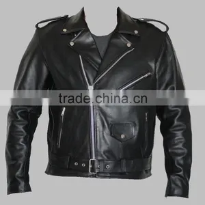Cheap Leather Motorcycle Jacket thumbnail-5