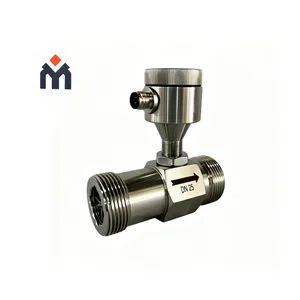 Pulse / 4-20mA Liquid Diesel Fuel Oil Turbine Flow Meter Flowmeter thumbnail-3