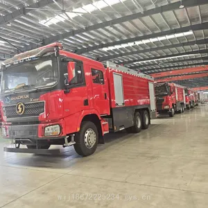 Shaanxi Auto Delong X3000 Heavy-duty Fire Rescue Vehicle, All-round Accessible and High-efficiency Fire Extinguishing Vehicle thumbnail-1