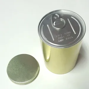 TFS Metal Easy Open End Lid for Peel off Canned Ketchup Tuna Fish Food Sealing Storage thumbnail-3