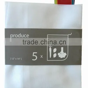 Set of 5 Reusable Produce Drawstring Shopping Bags thumbnail-4