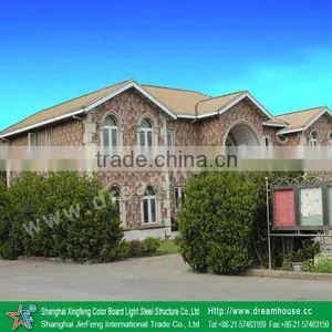 2015 Modern Steel Structure Luxurious Prefab Villa/luxury Prefab Steel Villa for Sale thumbnail-1