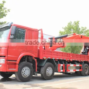 2015 New Products SINOTRUK 70 Tons Euro 3 300hp Truck Mounted Crane Price for Sale Made in China thumbnail-2