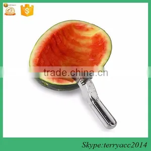 Watermelon Slicer Knife Cutter Corer Server Scoop Stainless Steel thumbnail-2