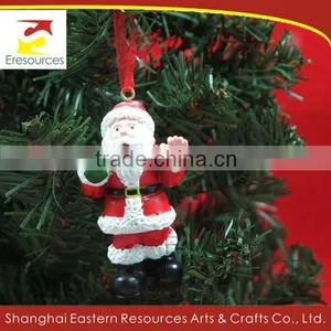Poly Santa Claus Decoration for Christmas Tree thumbnail-5