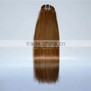 Double Drawn Dark Brown Hair Weave Color #4 Supplier's Choice thumbnail-1