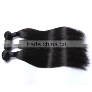 Peruvian Straight Hair Bundles With Closure thumbnail-3