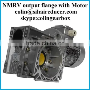 NMRV063 Output Flange Gearbox Motor Transmission With 250w Electric dc Motor Industrial Mechanical thumbnail-2