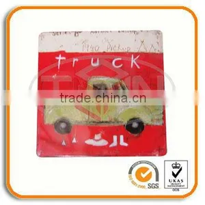 Vintage Tin Signs With Hanging Holes thumbnail-1