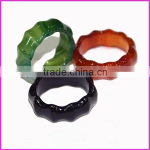 RG1042 Natural Purple Agate Gemstone Ring,Fashion Jewelry Ring thumbnail-1