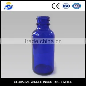 1oz,30ml Bule Glass Bottles Boston Round G.P.I 400-18,20,22,28mm thumbnail-1