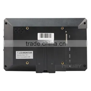 7 Inch 450ma Current AV Input Industry Capacitive Touch Screen With Lux Auto Brightness Optional thumbnail-6